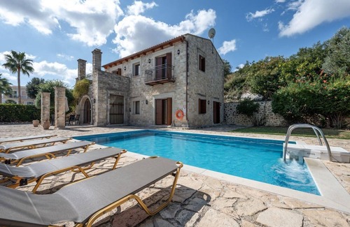 Agia Triada Villa | Teacher Cottage - Tres Habitaciones Villa, Capacidad 6
