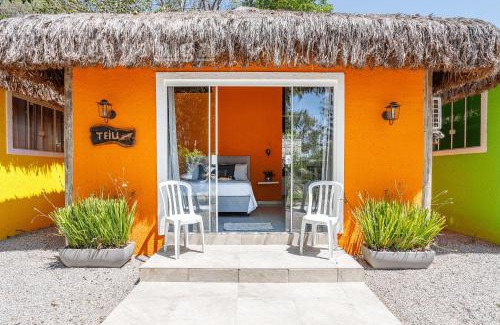 Vargem Pequena Casa | Cabaña Teiú - Piscina Climatizada & Área Gourmet