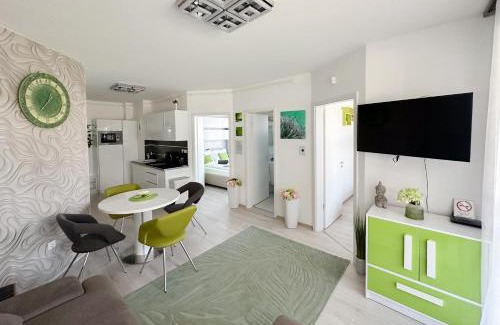Siofok Aranypart Apartamento | TemOro Apartman Green
