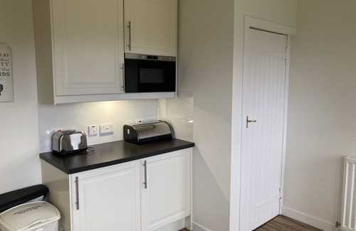Coldingham Cabaña | Templehall Cottage. Cabaña moderna con vista al mar