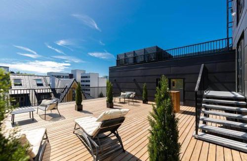 Kadriorg Apartamento | Tempus Te Avangard Tallinn with terrace and gym