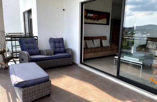 Tezoyuca Apartamento | Tenis, Golf y Alberca, hermoso Condo para descanso