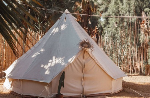 Todos Santos Alquiler De RV | Tent 1 · Cien Palmas - Glamping Tent 1 - Downtown