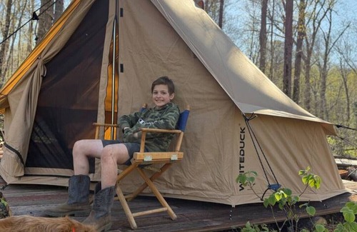 Indian Lake Alquiler De RV | Tent in Indian Lake+Pet Friendly+Brookside