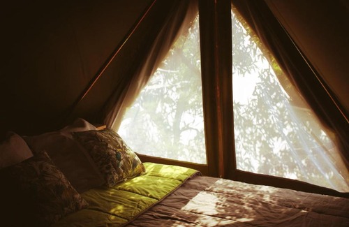 Anduze Otro | TENTE HERISSON BOHEME 4 PERSONNES Camping Lou cantou Cévenol