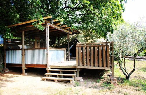 Anduze Otro | TENTE HERISSON BOHEME 4 PERSONNES Camping Lou cantou Cévenol