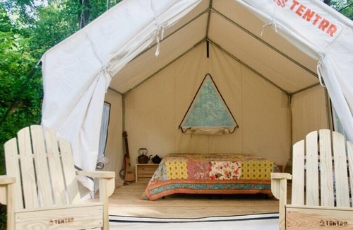 Great Barrington Alquiler De RV | Tentrr Signature Site - Great Barrington Glamping With Goats and Bunnies on Prop