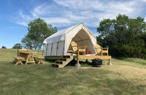 Loup City Otro | Tentrr State Park Site - Nebraska Sherman SRA - East Ridge Lakeview J - Single Camp