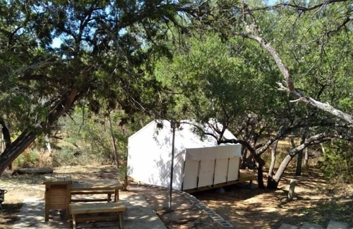 Burnet Alquiler De RV | Tentrr State Park Site - Texas Inks Lake State Park - Site C - Single Camp