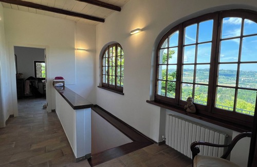Melazzo Villa | Tenuta il Bricco, villa de lujo con piscina privada y parque, vistas panorámicas