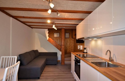 Praranger Apartamento | Terraza, chimenea o estufa a leña, tv, local para esquís, 30m², Les Menuires