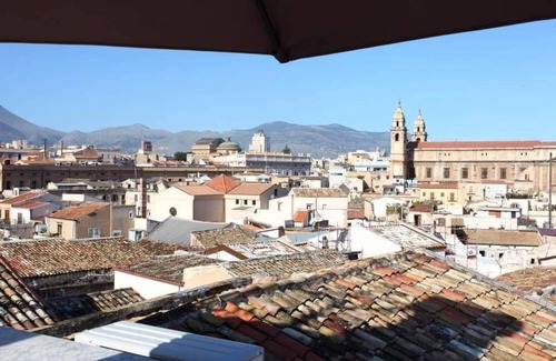 Centro Storico Apartamento | Terrace In The Historic Center In Palermo Rosa