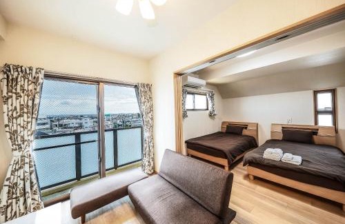 Hamagawa Apartamento | Terrace Resort Chatan West