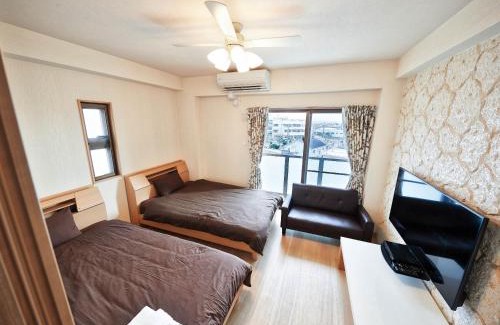 Hamagawa Apartamento | Terrace Resort Chatan West
