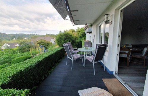 Elkeringhausen Apartamento | Retiro en la terraza de Winterberg