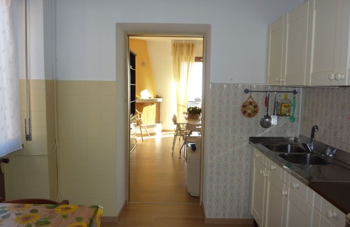 Consiglio di Rumo Apartamento | Terraza con impresionantes vistas al lago.