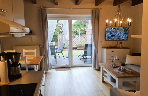 Neugarmssiel Apartamento | Terraced house 2 / guest house "zur alten Schmiede"