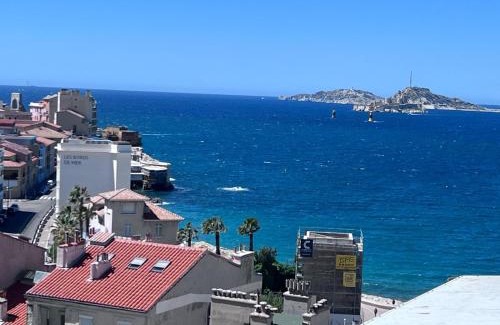 Le Pharo Apartamento | Terrasse de Rêve Vue Mer Près Plage des Catalans