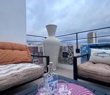 Le Pharo Apartamento | Terrasse de Rêve Vue Mer Près Plage des Catalans