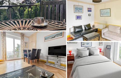 Cote Ouest Ormeaux Apartamento | Terrasse Vue imprenable, le Havre, Appartement Spacieux