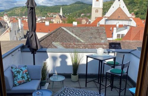 Krems an der Donau Apartamento | Terrassen Appartement über den Dächern von Krems