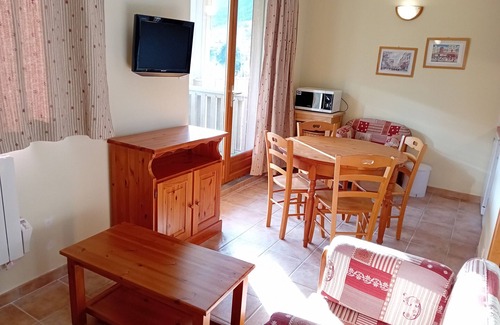 Termignon Apartamento | Terrasses D 501 - PARC NAT. VANOISE studio 5 pers