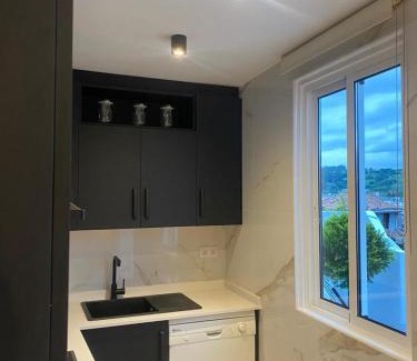 Centro histórico de Betanzos Apartamento | Terraza as Travesas