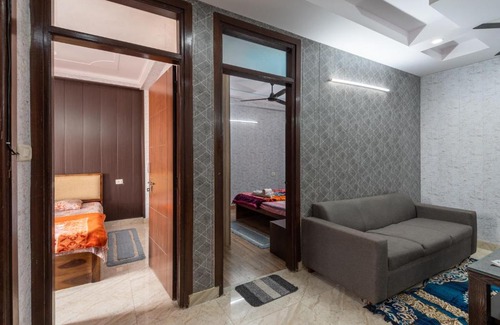 South West Apartamento | TF Cozy Flats Bnb 2 BHK Flat,Near Airport Delhi