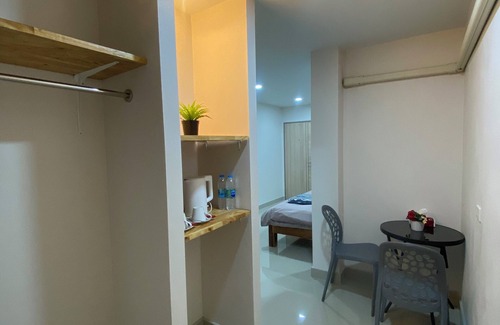 Bang Chalong Apartamento | Cozy 1-bedroom apartment near BKK airport with AC, WiFi