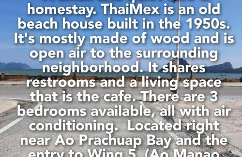 Prachuap Khiri Khan Casa | ThaiMex Cafe & Homestay Backpackers- Adults Only