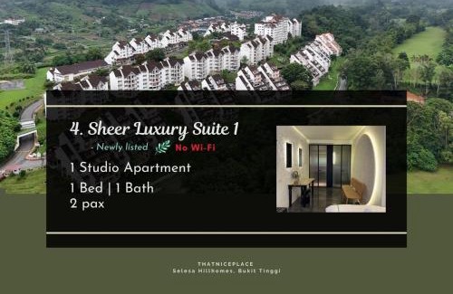 Bukit Tinggi Apartamento | ThatNicePlace Apartments in Selesa Hillhomes, Bukit Tinggi, Genting