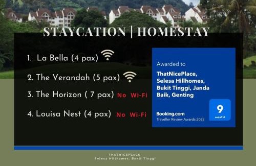 Bukit Tinggi Apartamento | ThatNicePlace, Selesa Hillhomes, Bukit Tinggi, Janda Baik, Genting