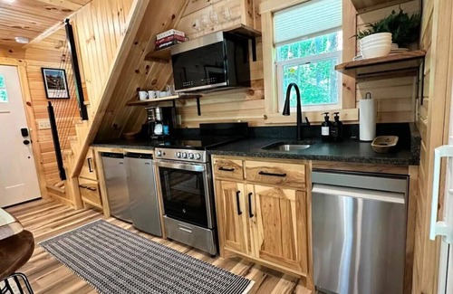 Rockbridge Cabina | The Acorn-Cabaña-Baño Privado