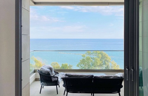 Agios Tychon Apartamento | The Address - Seaview Luxury 2 Bedroom Apartment