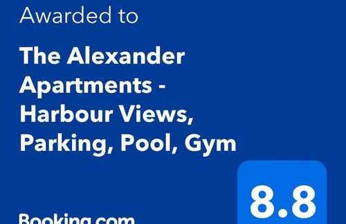 North Sydney Apartamento | The Alexander Apartments - Harbour Views, Parking, Pool, 24hr Concierge