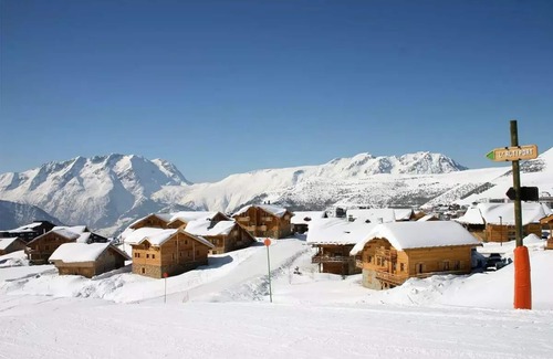 Viel-Alpe Chalet De Esquí | Chalets de l'Altiport - Cabina 6 habitaciones Caba��a - 12 personas