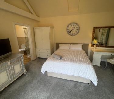 Burton Latimer Apartamento | The Annexe Barnfield Farm 2 King Bed