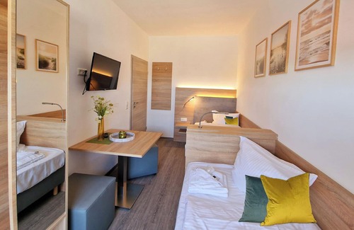 Ueckermuende Apartamento | The apartments are located in the heart of the seaside resort of Ueckermünde.
