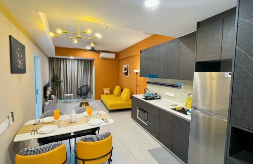 Kampung Datuk Keramat Apartamento | The Atrium Ampang by OKBnB - Beautiful 2 Bedroom Suite , 3mins to KLCC