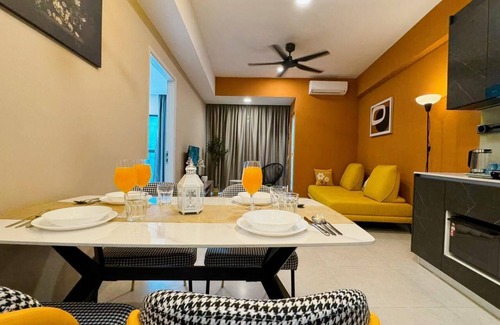 Kampung Datuk Keramat Apartamento | The Atrium Ampang by OKBnB - Beautiful 2 Bedroom Suite , 3mins to KLCC