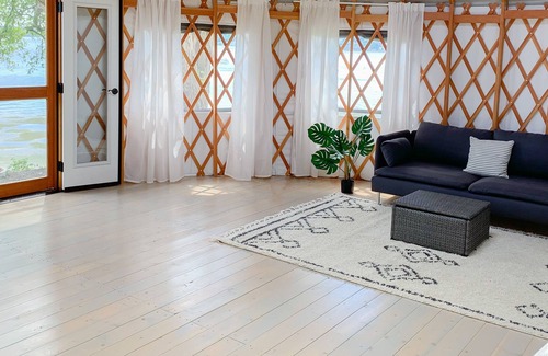 Vashon Island Casa | The authentic PNW waterfront yurt glamping experience!