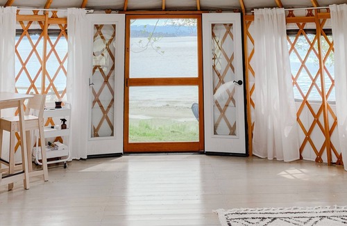 Vashon Island Casa | The authentic PNW waterfront yurt glamping experience!