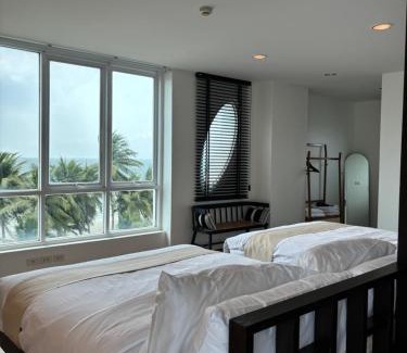 Ban Bang Saen Apartamento | The Beach Bangsaen by Thanthita next to Wonnapa beach FREE DISNEY PLUS