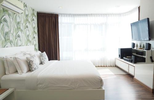 Ban Bang Saen Apartamento | The Beach Bangsaen by Thanthita next to Wonnapa beach FREE DISNEY PLUS