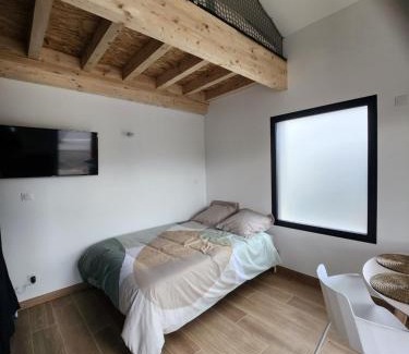 Jonage Apartamento | THE BEDROOM - proche aeroport Lyon, groupama stadium, ldlc arena, eurexpo, viaRhôna