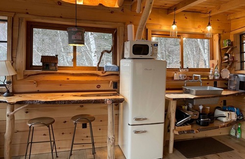 Warren Cabina | The Birch Birch Treehouse at Sugarbush!