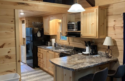 Mentone Cabina | "The Birch Perch" at Mentone Mountain Tiny Home