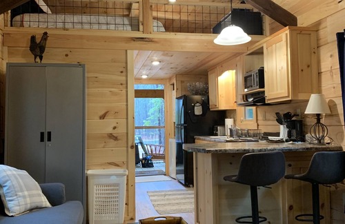 Mentone Cabina | "The Birch Perch" at Mentone Mountain Tiny Home
