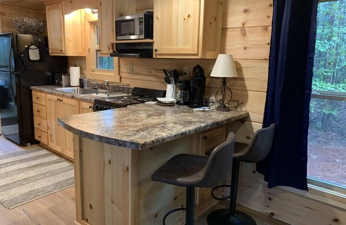 Mentone Cabina | "The Birch Perch" at Mentone Mountain Tiny Home
