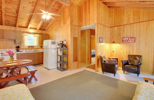 Raymond Cabina | 'The Birches' Raymond Getaway w/ Beach & Boat Dock